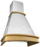 Вытяжка ELIKOR AC6634W1 (белый SM/дуб неокр.)