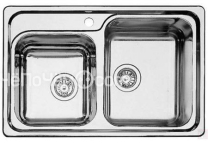 Кухонная мойка BLANCO classic 8 нержавеющая сталь (507543)