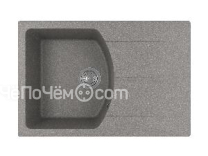 Кухонная мойка FLORENTINA Паола 760 черный (20.475.B0760.102)