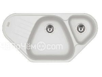 Кухонная мойка FRANKE 114.0489.386 FRANKE AZG 661-E стоп-вентиль,белый