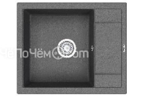 Кухонная мойка GRANULA GR-6002 графит