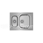 Кухонная мойка  TEKA UNIVERSE 60 T-XP 1 1/2 B POLISHED