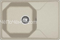 Кухонная мойка GRANFEST GF-U-740L топаз