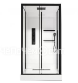 Душевая кабина ACQUAZZONE Viktoria 115SL BLACK