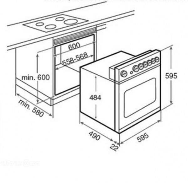 Духовой шкаф TEKA he-615