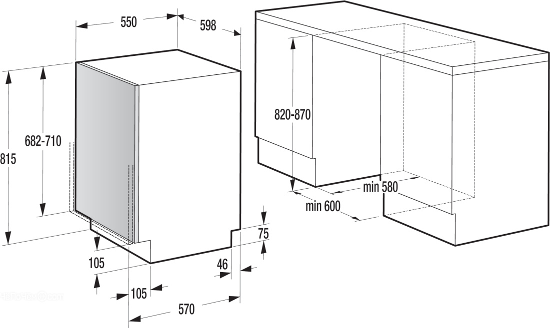 Посудомоечная машина GORENJE gv 64311