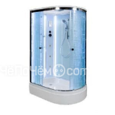 Душевая кабина DETO ЕМ2712 L LED с гидромассажем