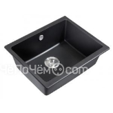 Кухонная мойка MILACIO Leon 55 Cuarzo MC.77081 черный матовый