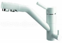 Смеситель Dr. Gans Дуэт белый (339.07L.2123.401)