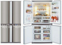 Холодильник SHARP SJ-F70PCSL