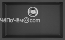 Кухонная мойка Omoikiri Tedori 66-U-BL Tetogranit/черный (4993972)