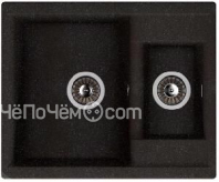 Кухонная мойка DR.GANS Астра (620х510х217) Черный (25.065.D0620.407)