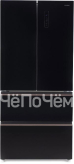 Холодильник HYUNDAI CM55043F черное стекло