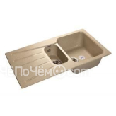 Кухонная мойка GRANFEST Standart GF-S940KL (940х495) Песочный 302 разм. 417805