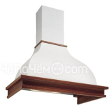 Вытяжка FALMEC iris/malizia white unpainted 90 (пристенная,белая unpainted