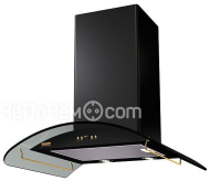 Вытяжка KRONASTEEL sharlotta 600 black/dark glass 3p