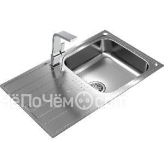 Кухонная мойка  TEKA UNIVERSE 50 T-XP 1B 1D PLUS POLISHED