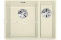 Кухонная мойка Blanco SUBLINE 340/160-F отводная арматура InFino® жасмин гранит 523572