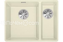 Кухонная мойка Blanco SUBLINE 340/160-F отводная арматура InFino® жасмин гранит 523572