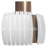 Вытяжка FALMEC PRESTIGE ISOLA 75 VETRO IX (800) стекло белое CPGI75.E0P2#ZZ