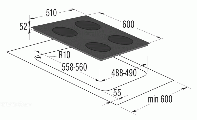 Варочная панель GORENJE it 612 sy2 b