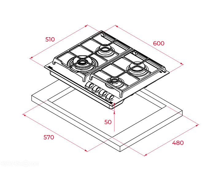 Варочная панель Teka GZC 64321 XBN WHITE (112570049)
