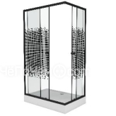 Душевой уголок NIAGARA NG-012-14Q BLACK