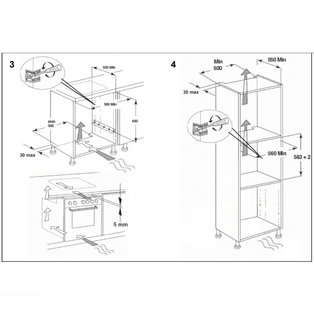 Электрический духовой шкаф kitchenaid KOASPB 60600