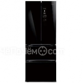 Холодильник TESLER RFD-361I BLACK GLASS