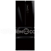 Холодильник TESLER RFD-361I BLACK GLASS