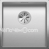 Кухонная мойка Blanco CLARON 400-IF Durinox® отводная арматура InFino®нержавеющая сталь Durinox 5233