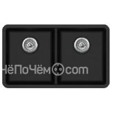 Кухонная мойка AQUASANITA Arca SQA200W (черный 601)