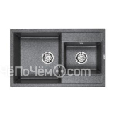 Кухонная мойка PAULMARK Tandem PM238250-GR