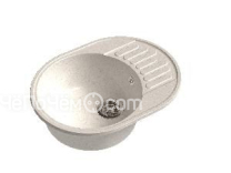 Кухонная мойка GRANFEST QUARZ GF-Z 58 белый