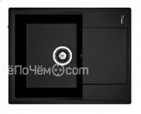 Кухонная мойка Flortek Консул 640 черный (23.020.C0640.102)