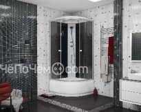 Душевая кабина NIAGARA NG-7509-14 Black