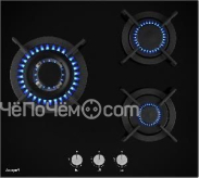 Варочная поверхность WEISSGAUFF HGG 631 BGV