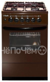 Кухонная плита Лысьва ЭГ 404 М2С-2у коричневый (стеклянная крышка)