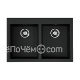 Кухонная мойка OMOIKIRI Bosen 80-2-BL (4993836)