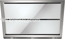 Вытяжка FALMEC gleam 90 ix (800) ecp стекло белое cgen90.e0p2#zzzf491f