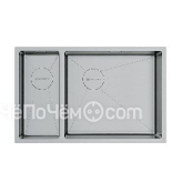 Кухонная мойка OMOIKIRI Taki 69-2-U/IF-IN-R Side (4993182)