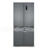 Холодильник GINZZU NFK-515 стальной