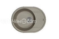 Кухонная мойка FLORENTINA Дафна 620 серый шелк (23.030.B0620.307)