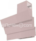 Вытяжка Maunfeld CASCADA MINI 60 тёмно бежевое стекло