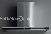 Вытяжка FALMEC LUMINA 120 (800) NERO ECP пристенная,черное стекло,NRS,эл.па