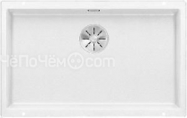Кухонная мойка Blanco SUBLINE 700-U SILGRANIT белый с отв.арм. InFino (арт.523446)