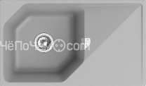 Кухонная мойка RIVELATO LOCUS 85 grigio metallizzato