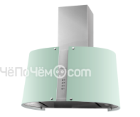 Вытяжка MAUNFELD SHEFFIELD 70 нержавейка/белое стекло