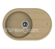 Кухонная мойка FLORENTINA лотос 780  бежевый