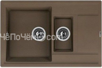 Кухонная мойка FLORENTINA липси 780 к коричневый